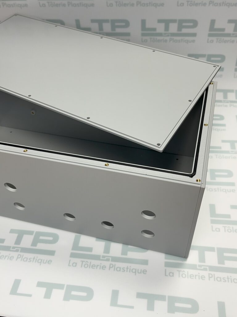 IP65 plastic enclosure for battery pack or charging station. No Mould Technoloy